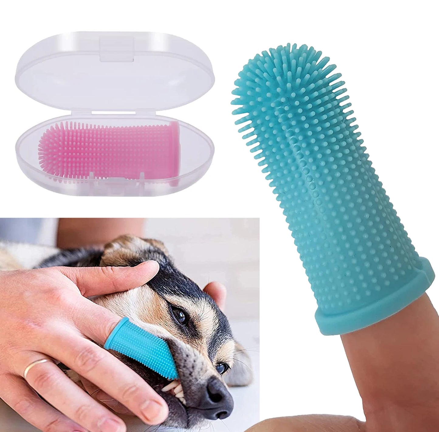 PetsCare Soft Finger Toothbrush